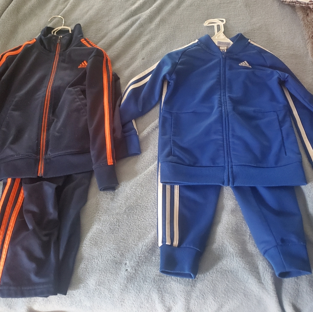 2 Adidas Track Suits